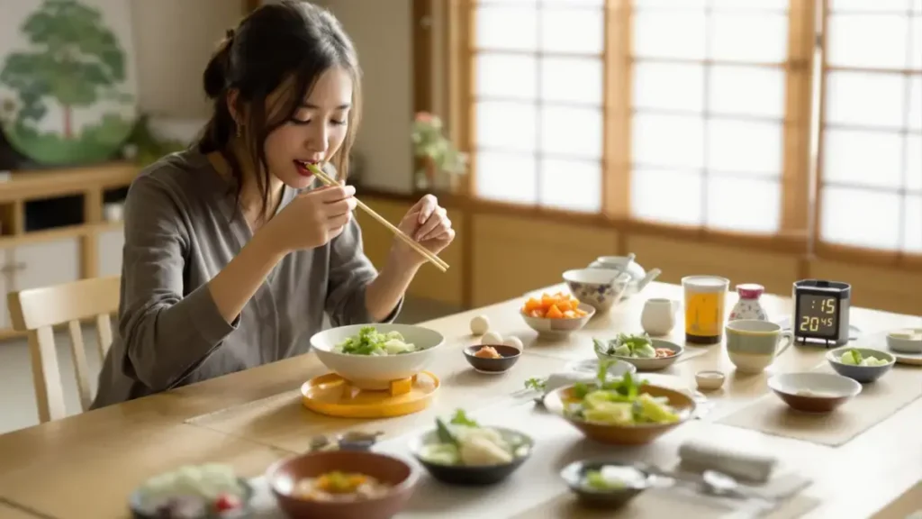Deze verrassend eenvoudige Japanse methode kan je relatie met voedsel en het beheer van je gewicht veranderen
